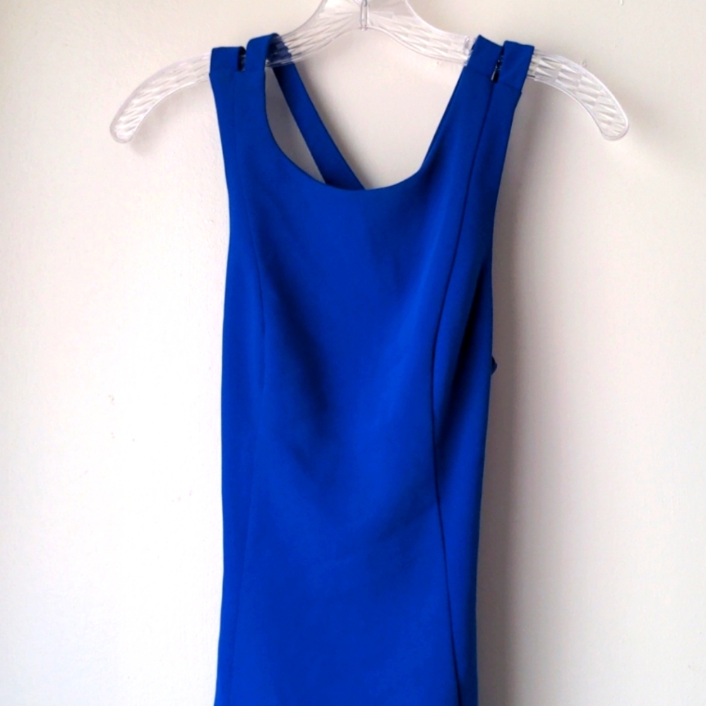 Deep Blue Tight Party Dress